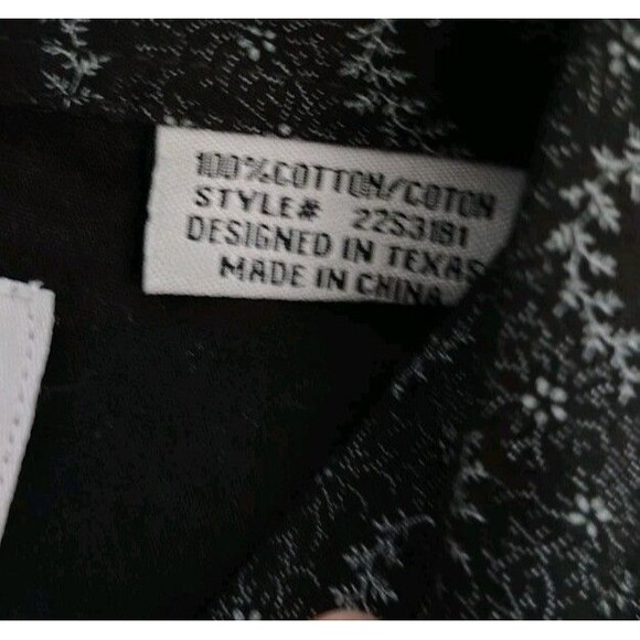 2 Western Cowboy Shirts Size M Pearl Snap Cotton Brooks & Dunn Panhandle Slim - Picture 8 of 11